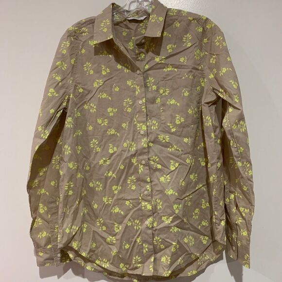 Lucky Brand Long sleeves floral print Shirt no tag - Picture 1 of 3